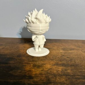 3d printed satoru gojo statue