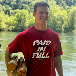 kerusso christian t shirt paid in full cross