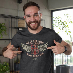 christian t shirt wings john 14:6