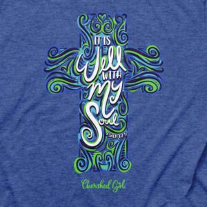 cherished girl adult t it is well cross