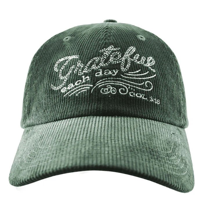 grace & truth womens cap grateful each day grace & truth womens cap grateful each day