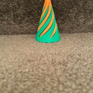 3d cone fidget toy